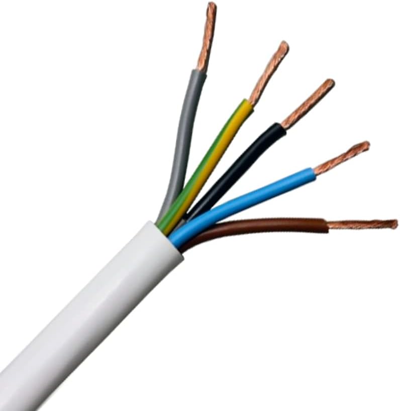 PVC Flexible Cable 4 mm, 5 core 1 Meter