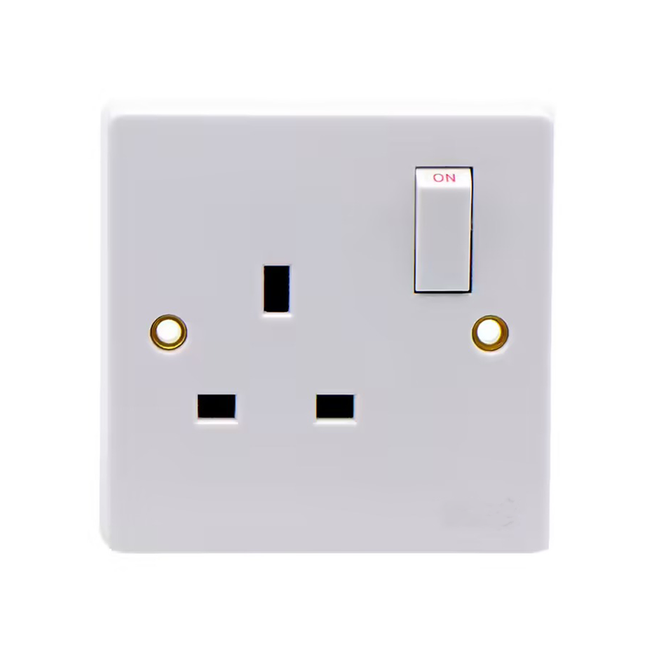 Veto Single Socket 13A