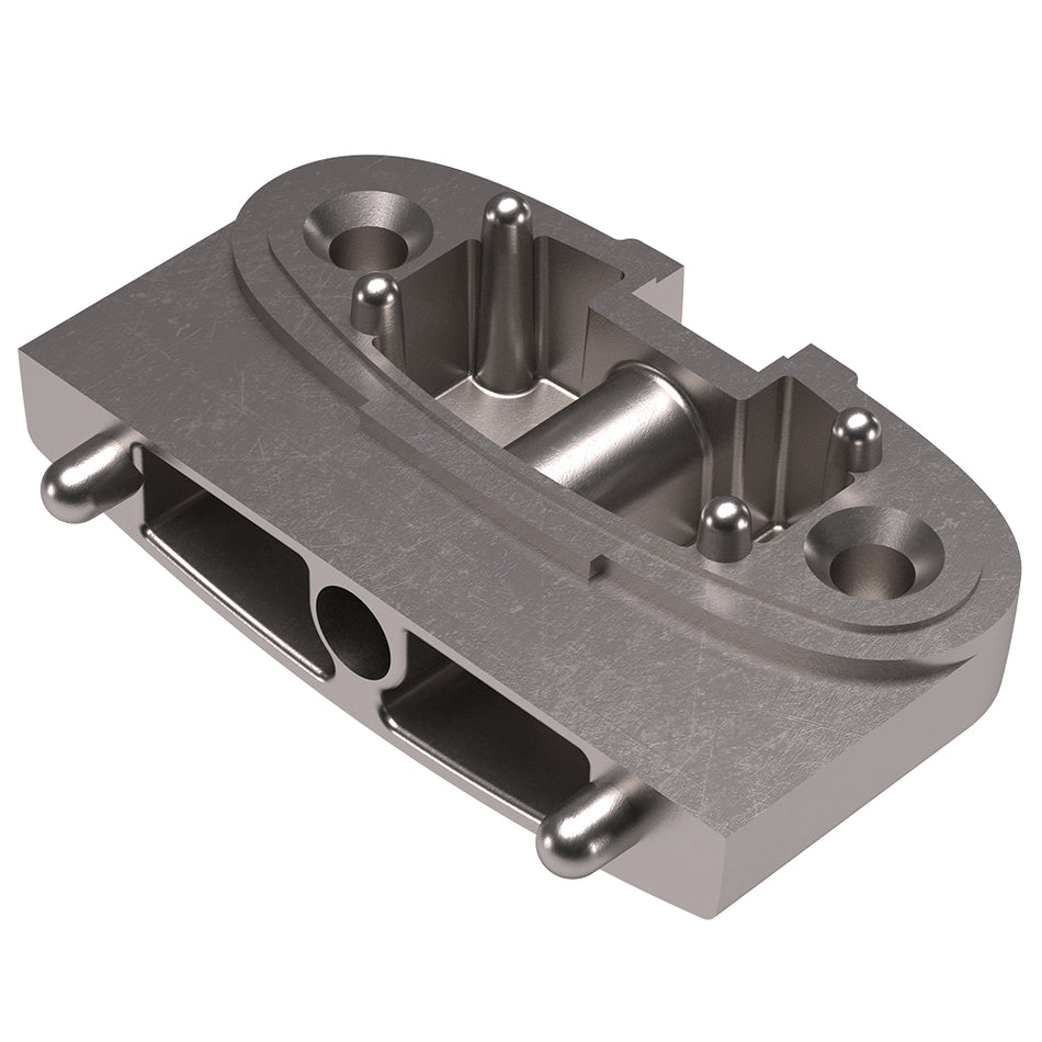 Italiana Ferramenta Adaptor  alu profile KRABY 2 pins 16,5 Nk