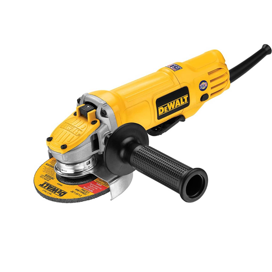 Dewalt Angle Grinder 900W with Paddle Switch 115mm