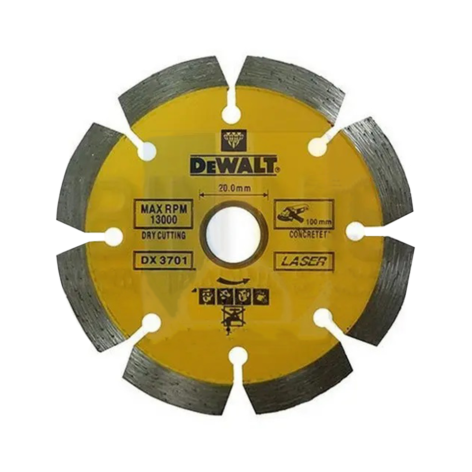 Dewalt Laser Blades - Segmented Blade / Concrete DX3781