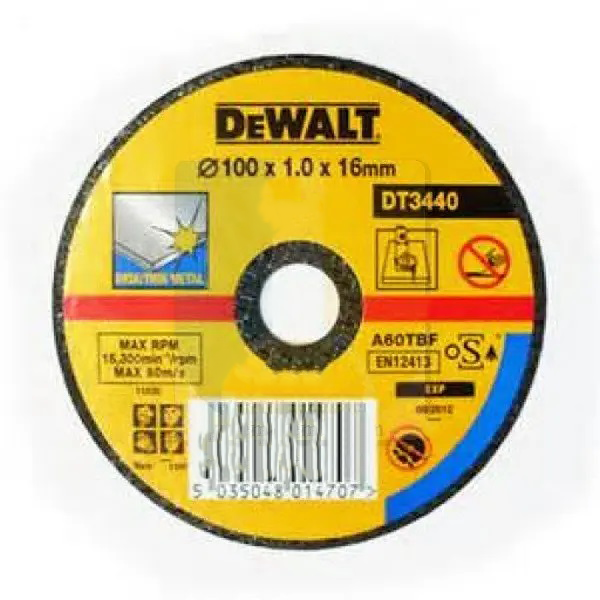 Dewalt Steel Cutting Disc 1mm