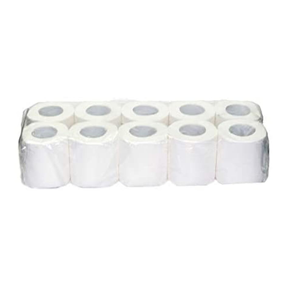 Fine Interfold Toilet Roll 300 Sheet Plain 1 Bale x 10 Pack x 10 Rolls