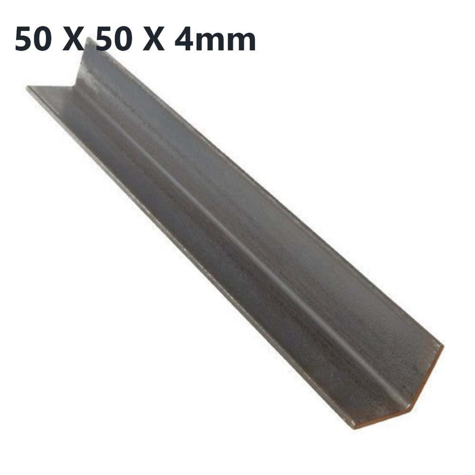 Mild Steel Angle L Shaped 50 X 50 X 4mm