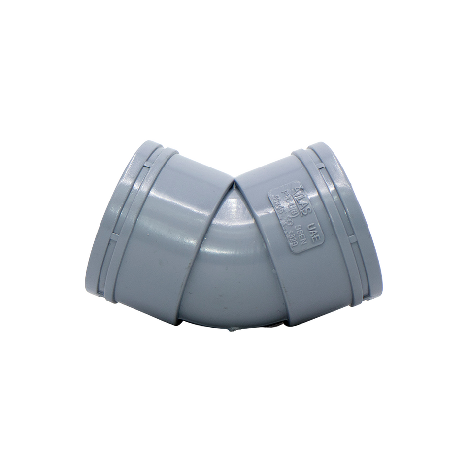 Era UPVC Elbow 50mm x 45 Degree  - Per Pcs