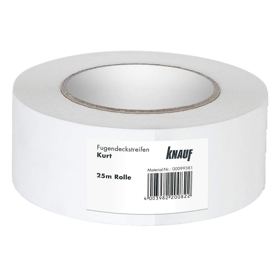 Knauf Kurt Tape Strips, 25 m, White