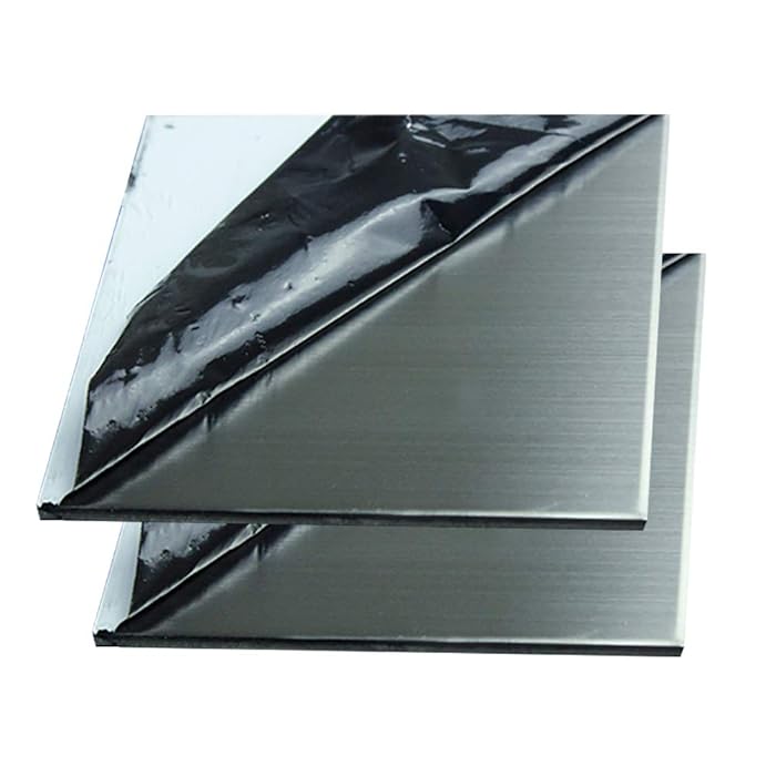 SOFIALXC Stainless Steel Sheet 200x200mm price for 2 Pcs