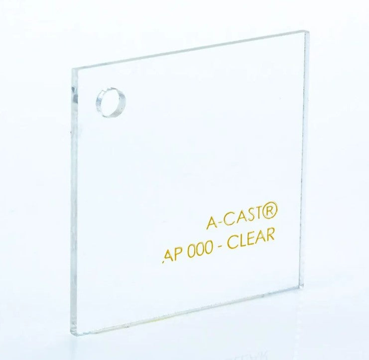 Sabin plastic Clear acrylic sheet 20 mm 4X8 Cast green