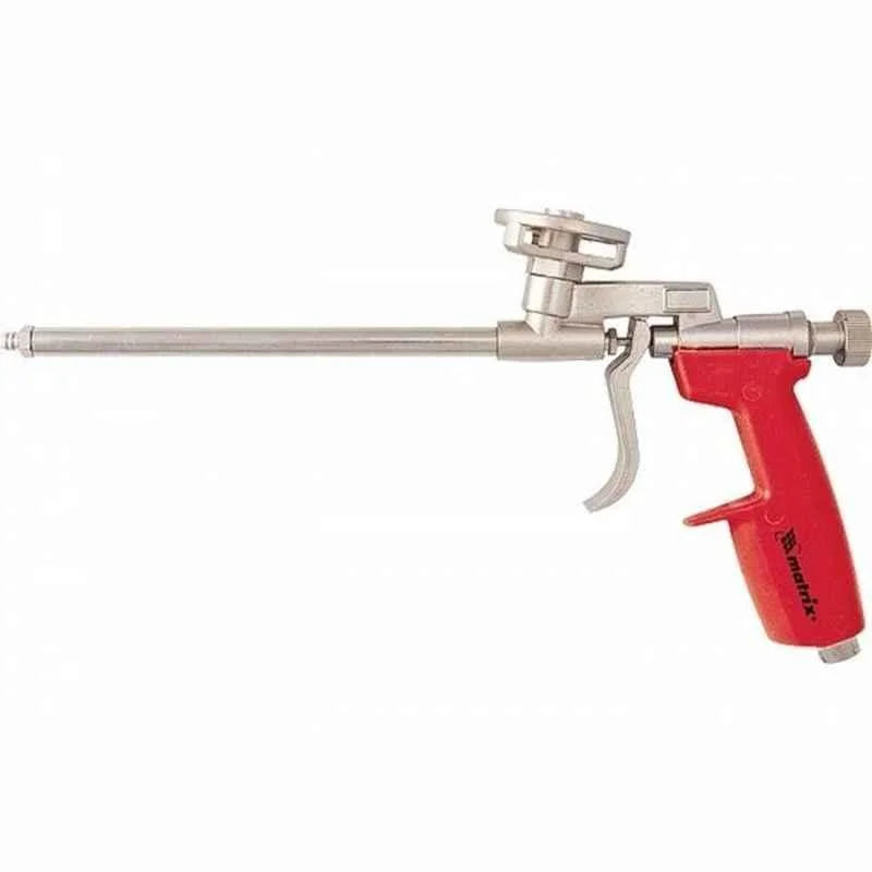 Mtx Polyurethane Foam Gun, Red/Silver