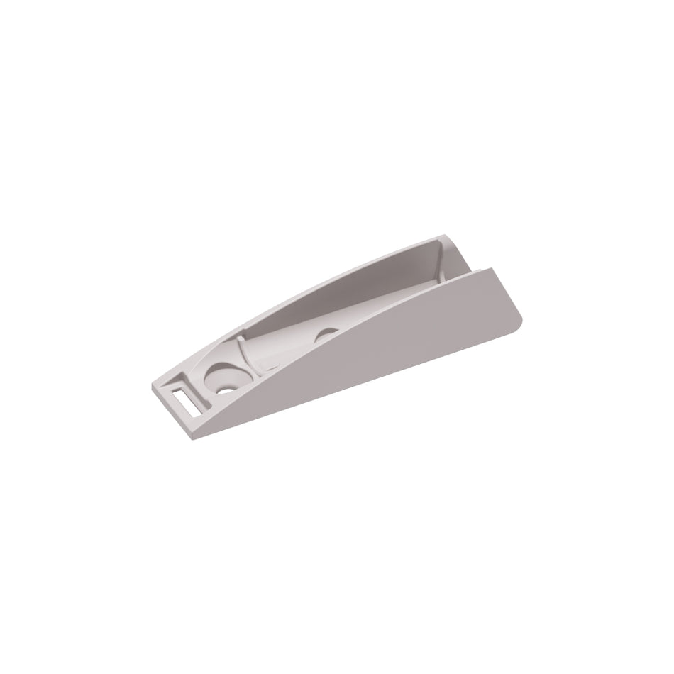 Italiana Ferramenta Kpush TECH mounting plate 14 and 20mm grey