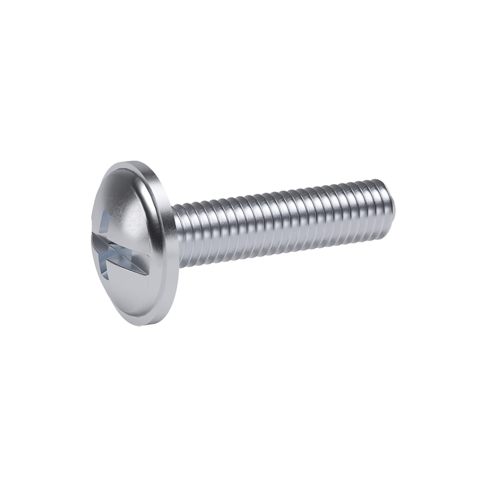 Italiana Ferramenta Dome screw with combi slot M4x7.5 Zk