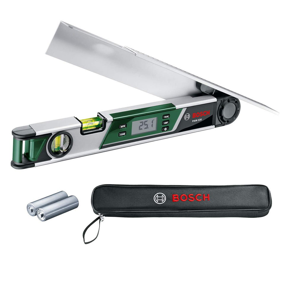 Bosch Pam Digital Angle Measurer and Mitre Finder 220