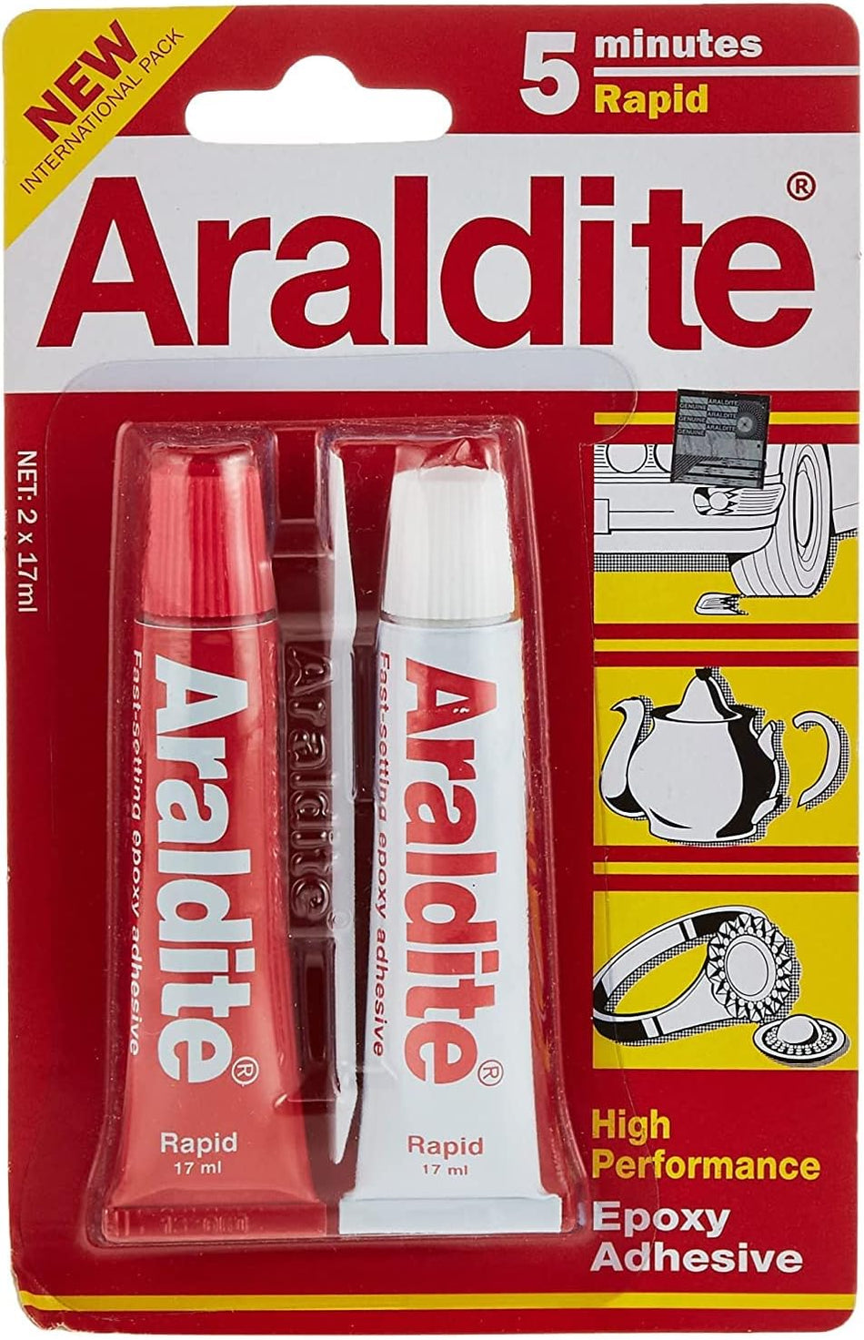 Araldite Epoxy Adhesive High Performance Works With Almost Any Thing Strong Glue