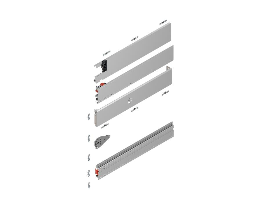 Blum REVEGO duo Pocket Profile Set. Nominal Length: 525mm. Left. 802P525D.L2