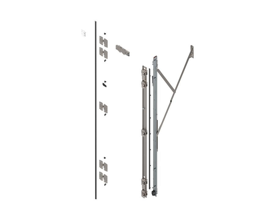 Blum REVEGO duo Hinge Bracket Set with TIP-ON for pocket height 1807 – 1956mm. Right. 802T1000.R2