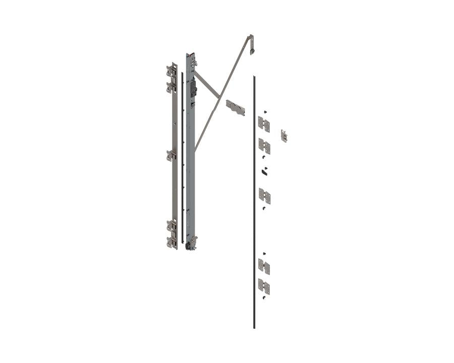 Blum REVEGO duo Hinge Bracket Set with TIP-ON for pocket height 2107 – 2256mm. Left. 802T3000.L2