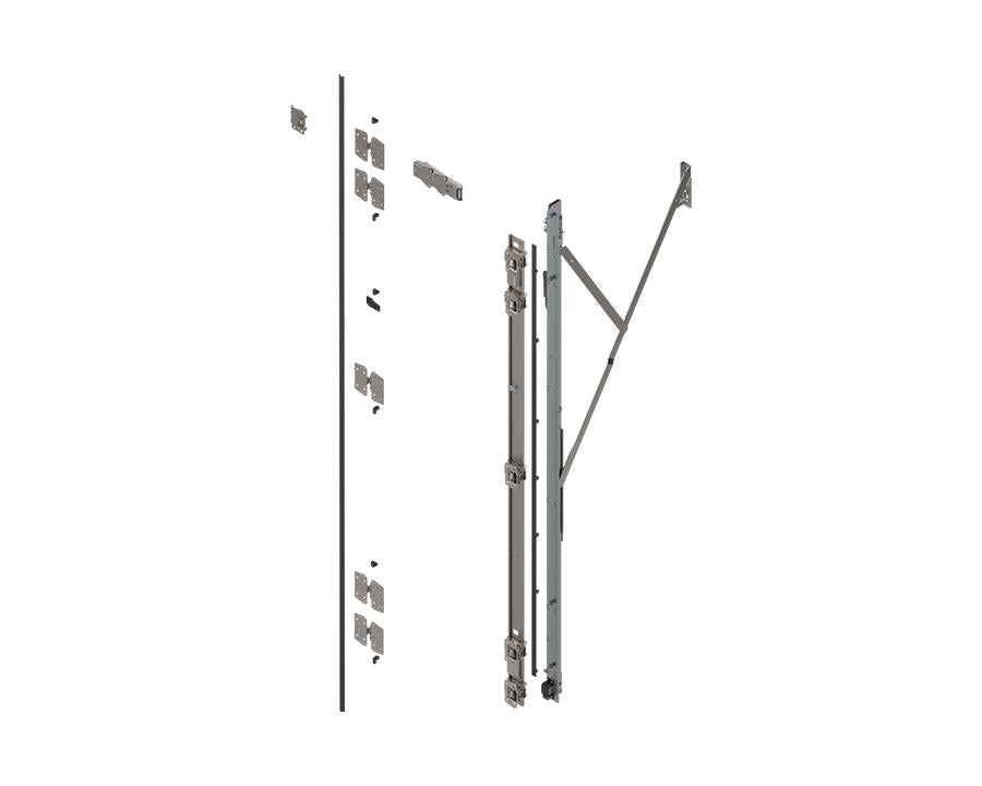 Blum REVEGO duo Hinge Bracket Set with TIP-ON for pocket height 2107 – 2256mm. Right. 802T3000.R2