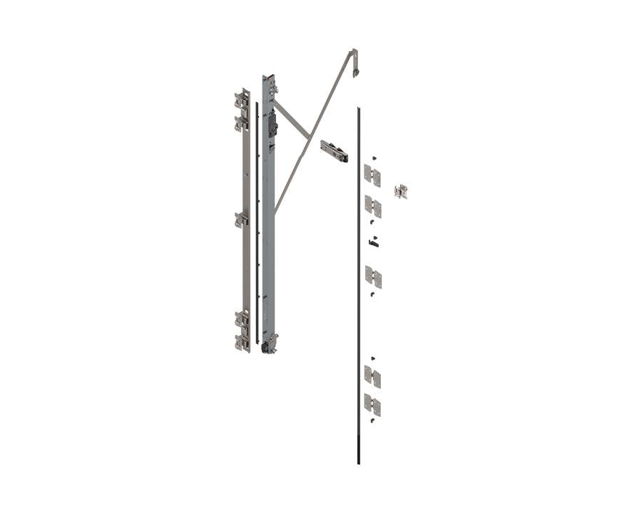 Blum REVEGO duo Hinge Bracket Set with TIP-ON for pocket height 2407 – 2556mm. Left. 802T5000.L2