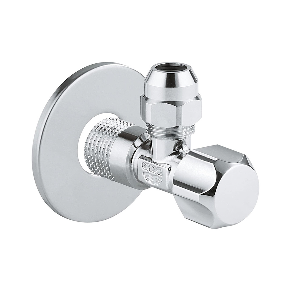 Grohe Angle Valve 1/2 x 3/8" with Spindle Shut off