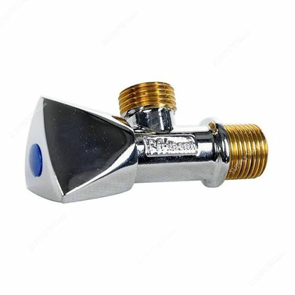 Raktherm Angle Valve V6 Triangle Silver 1/2"