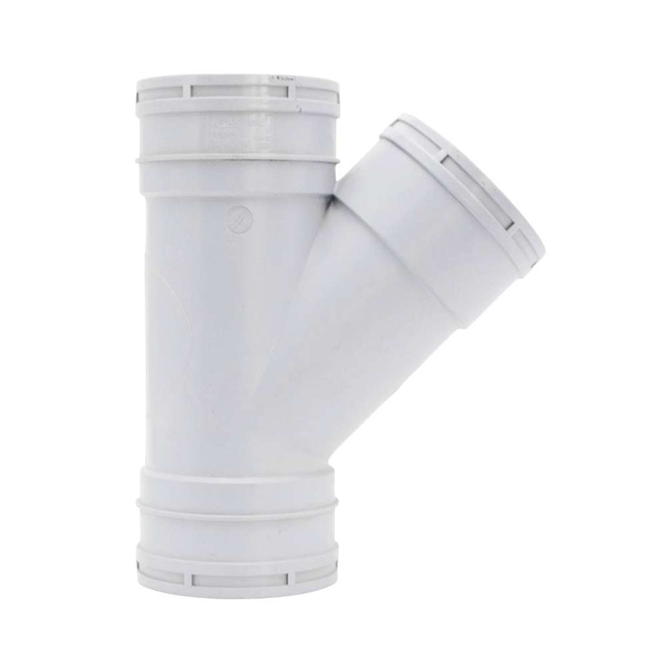 Atlas UPVC Y Tee 82mm - Per Pcs