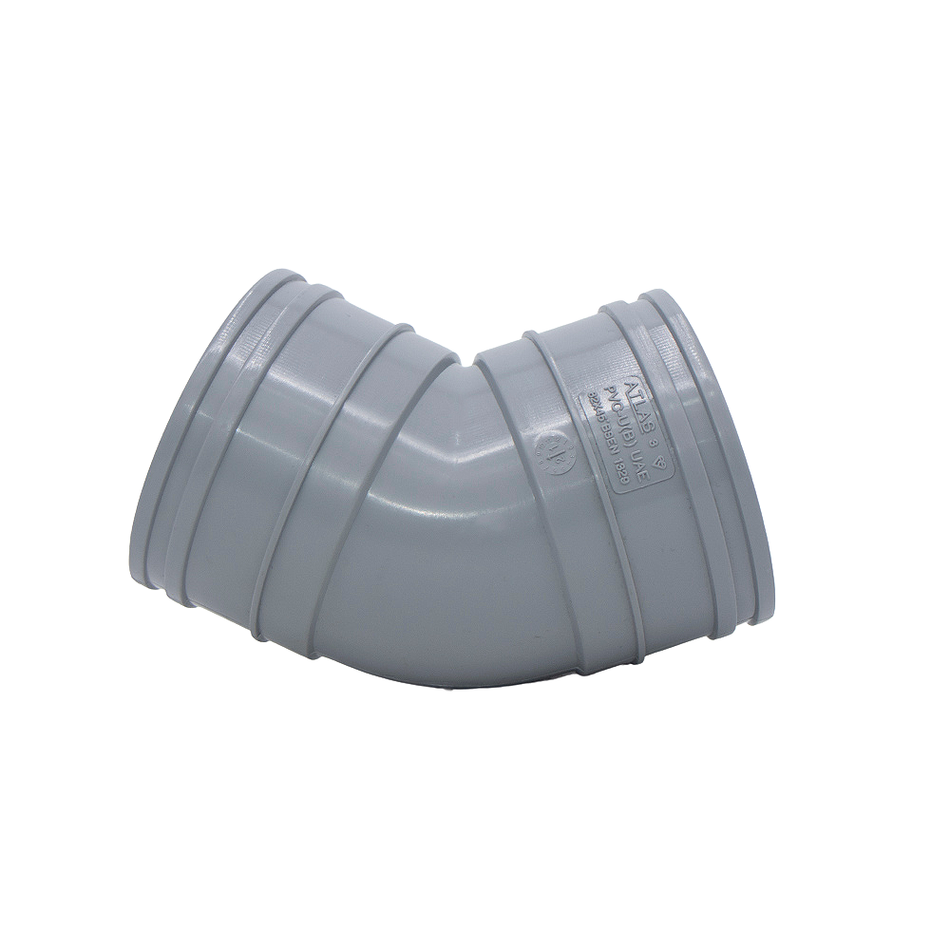 Era UPVC Elbow 6" x 45 Degree  - Per Pcs