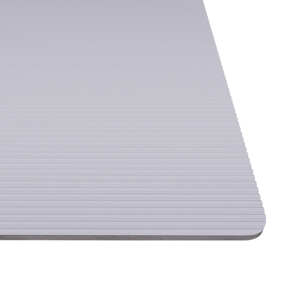 Italiana Ferramenta Non slip mat H..480mm x1,2mm corrugated silver