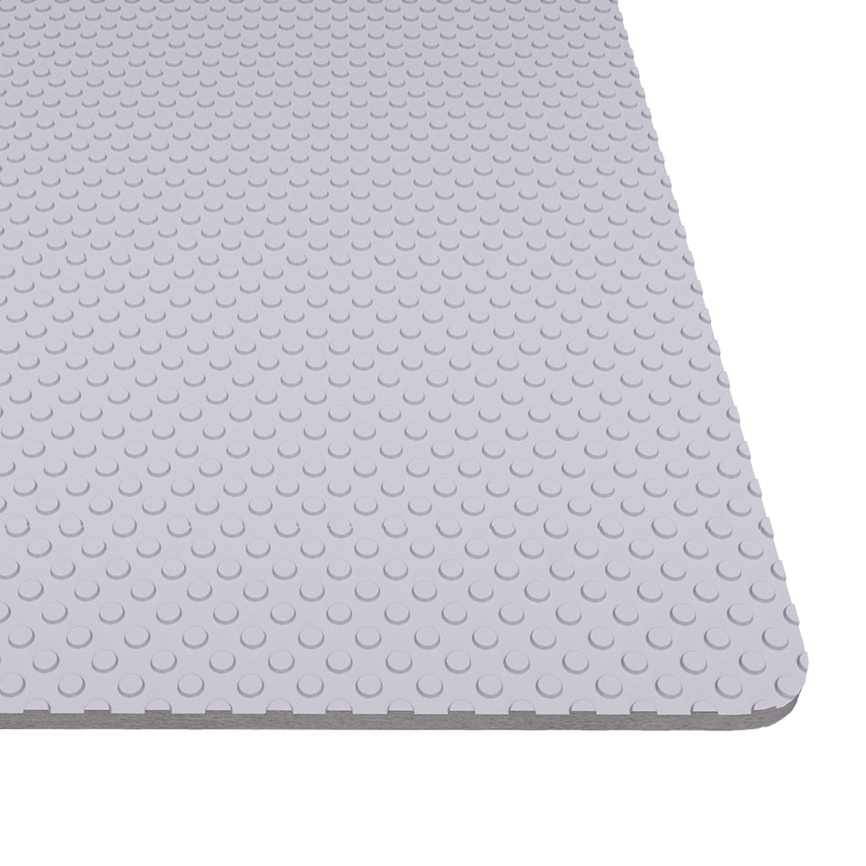 Italiana Ferramenta Non slip mat H..480mm x1,2mm pimple silver colour