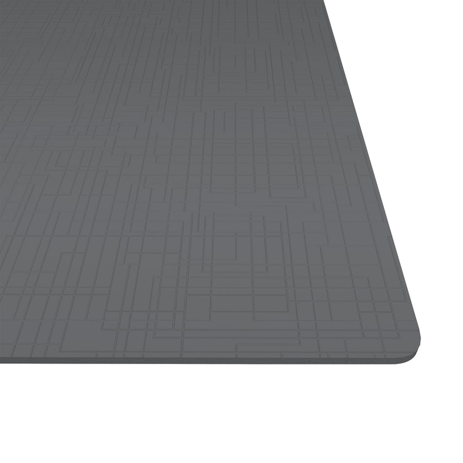 Italiana Ferramenta Non slip mat H.480mm x1,2mm "TRACK" dark grey