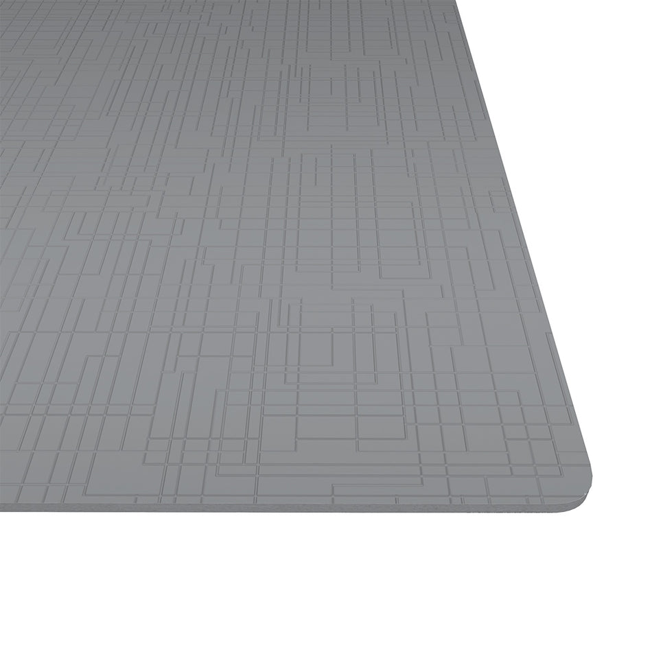 Italiana Ferramenta Non slip mat H.480mm x1,2mm "TRACK" light grey