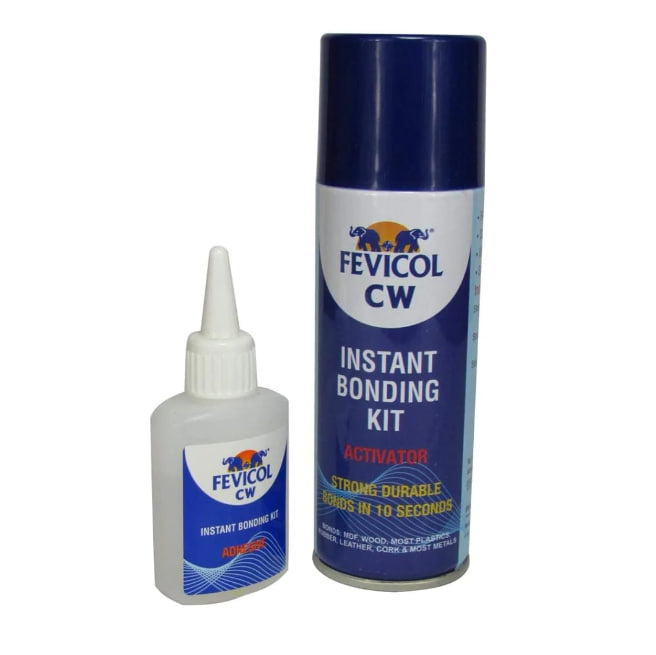 Fevicol CW Instant Bonding Kit with Activator and Adhesive 400ml