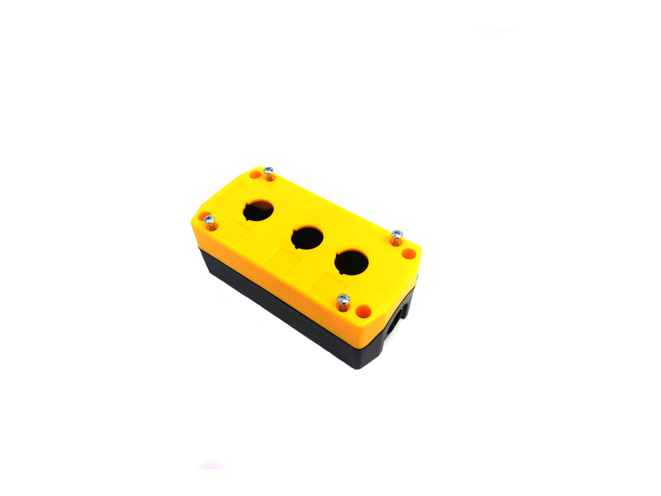 PVC Push Button Box 3 Way for 22 mm