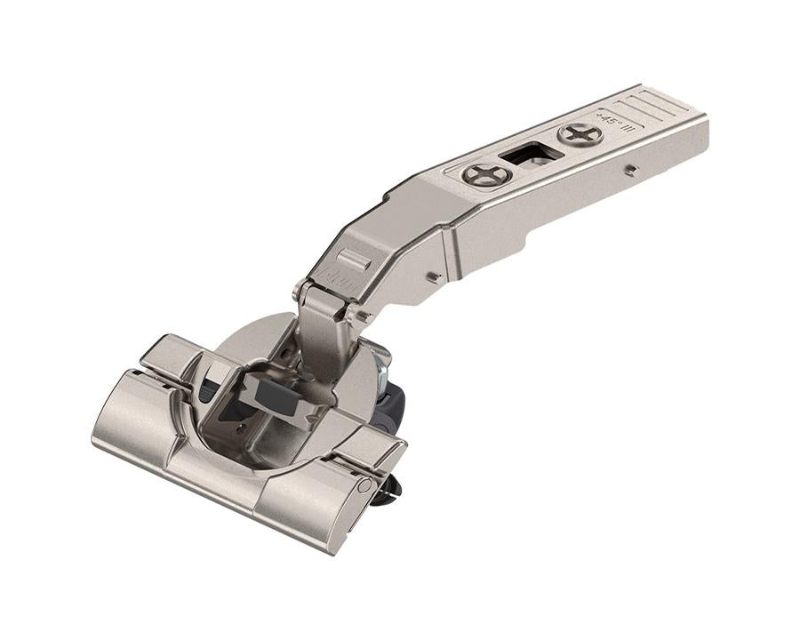 Blum CLIP top BLUMOTION Soft Close Angled Hinge 45 Degree Iii, Full Overlay. Boss: INSERTA 79B9498