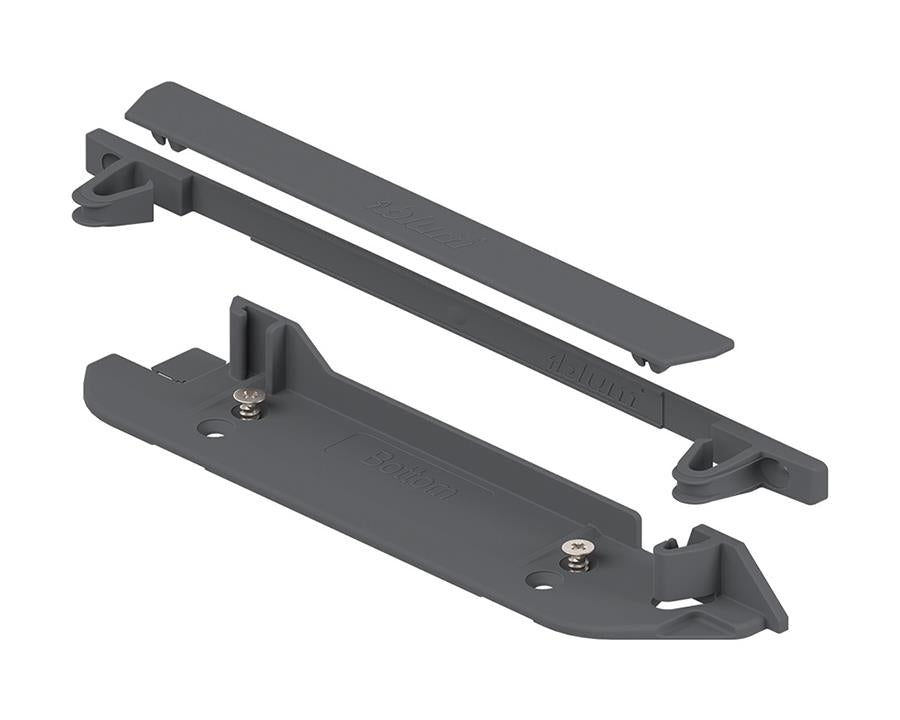 Blum SERVO-DRIVE Bracket Profile Adapter Bottom/Back (E-Dowel) Z10D01EA