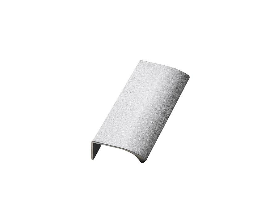 Furnipart Edge Straight Handle. Finish: Matt White. Length: 100mm