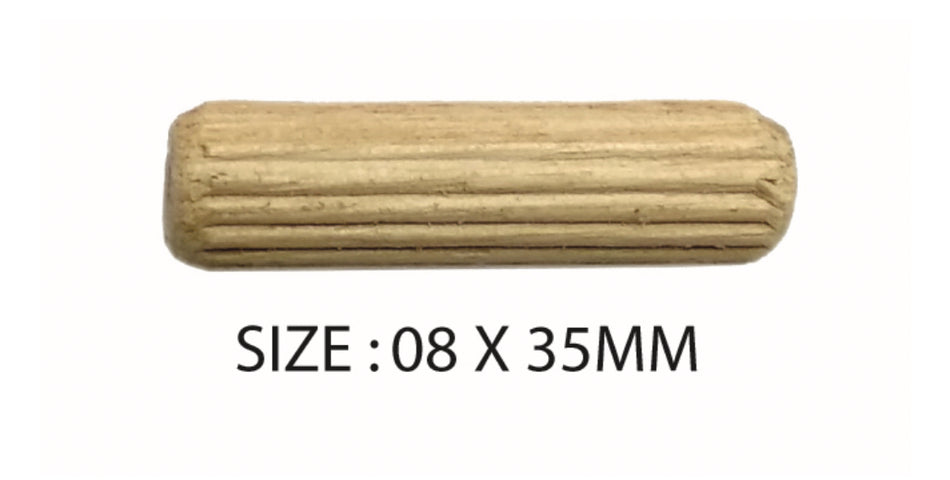 WOODEN DOWEL 8x35MM Pack1000 psc