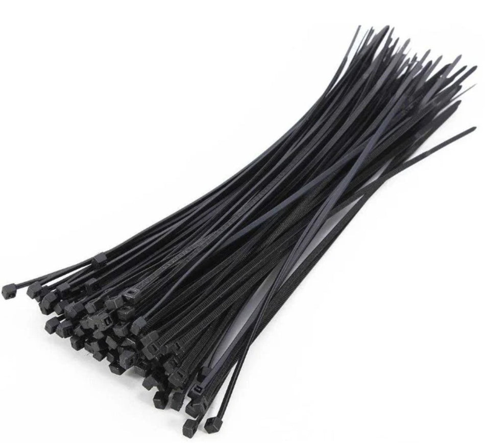 Giffex Cable ties 550 X 7.6 black, pack of 100