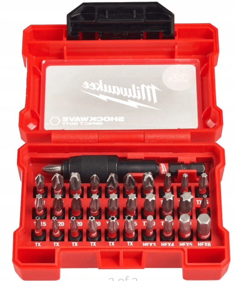 MILWAUKEE 32 PCS SHOCKWAVE COMPACT CASSETTE - 

MLW4932464240