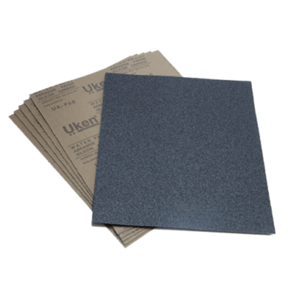 Uken waterproof paper 230 mm x 280 mm 80 grit /50psc in box