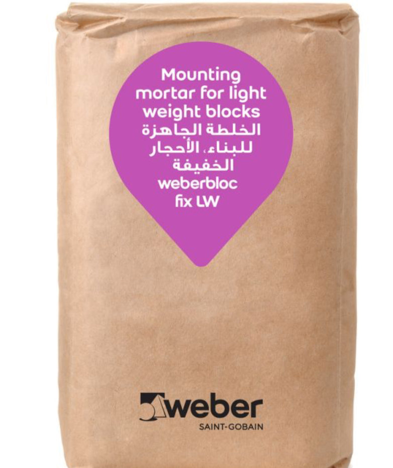 weberbloc fix LW 50kg /bag