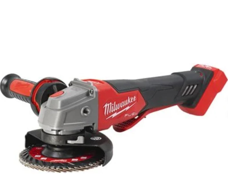 MILWAUKEE 4933478773 M18FSAGV 115XPDB-0X FUEL ANGLE GRINDER 115MM