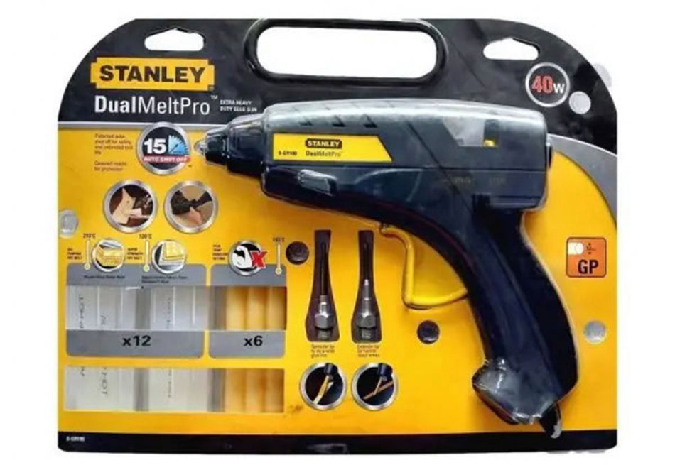 Stanley glue gun with sticks gr 100