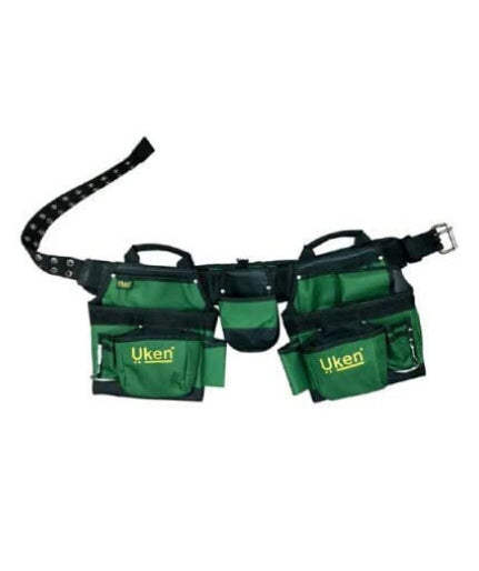 Uken Tool Pouch Double With Belt Tool Pouch