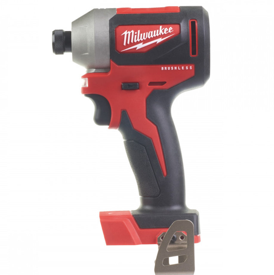 MILWAUKEE M18 COMPACT BRUSHLESS 1/4 HEX IMPACT DRIVER | [M18CBLID-0]

MLW4933464476