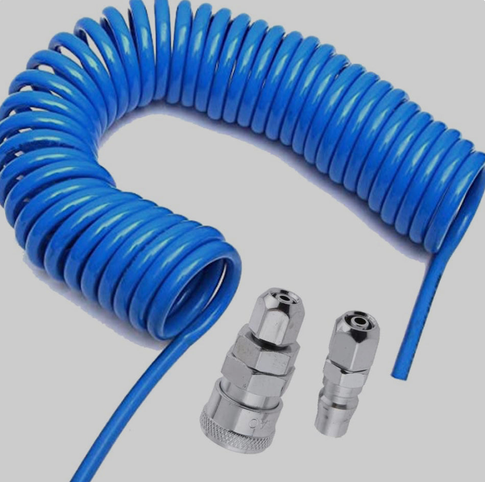 TOMX Pu SPRING HOSE 8MM X 10MTR