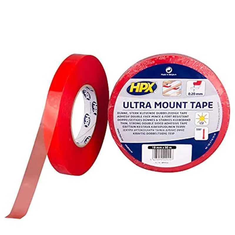 HPX Transparent Ultra Mount Double Sided Tape (25mm, 50mm)