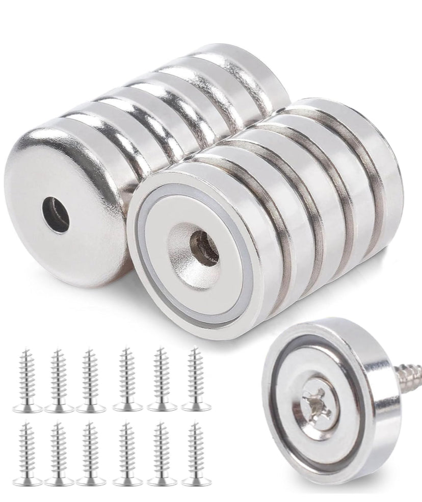 Cottonix Neodymium Magnets with Hole 20 mm per Pcs