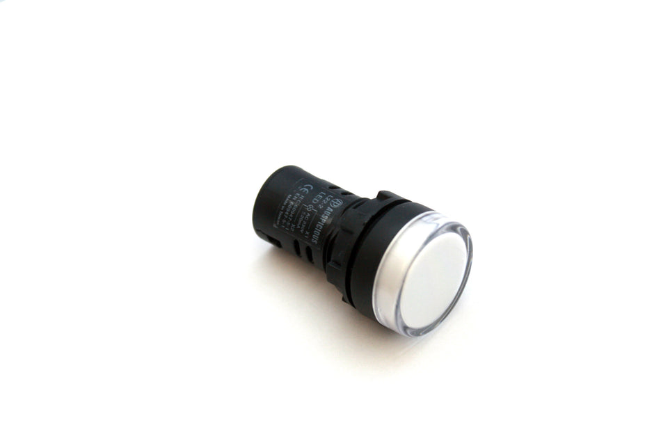 Pilot Indicator Light White  22 mm