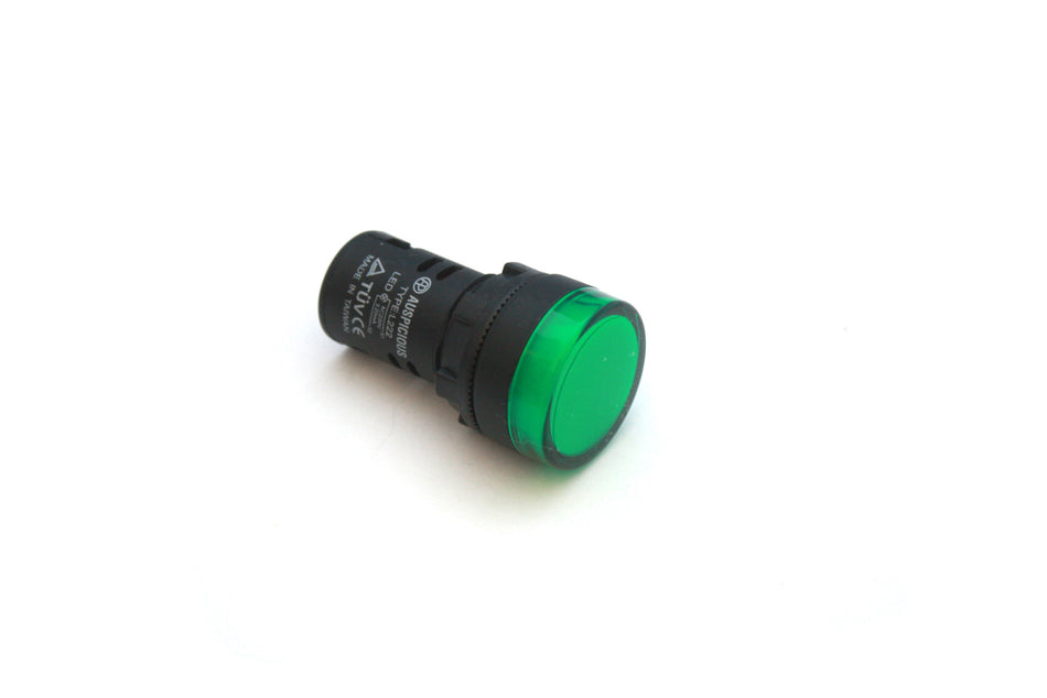 Pilot Indicator Light 22 mm Green