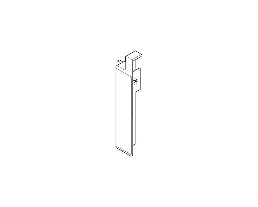 Blum METABOX Front Fixing Bracket, H Height, For INNER Drawer. Left Hand ZIF.3050